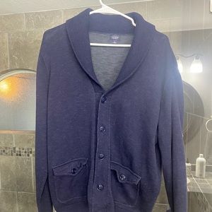 J.Crew Men’s Large Navy Cardigan